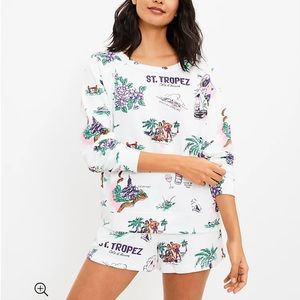 NWT Lou and Grey St Tropez Cozy Cotton Set